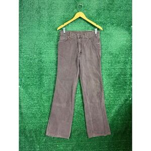 Vintage 90s Levi's Movin On Bootcut Jeans Mens 32x32 Brown USA Outdoor